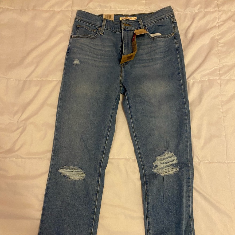Levi 724 High-Rise Straight Jeans - Picture 4 of 5